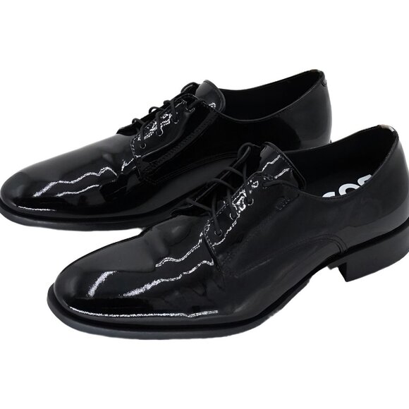 Hugo Boss Colby Derby Patent Black Mens US 11.5M main image 6